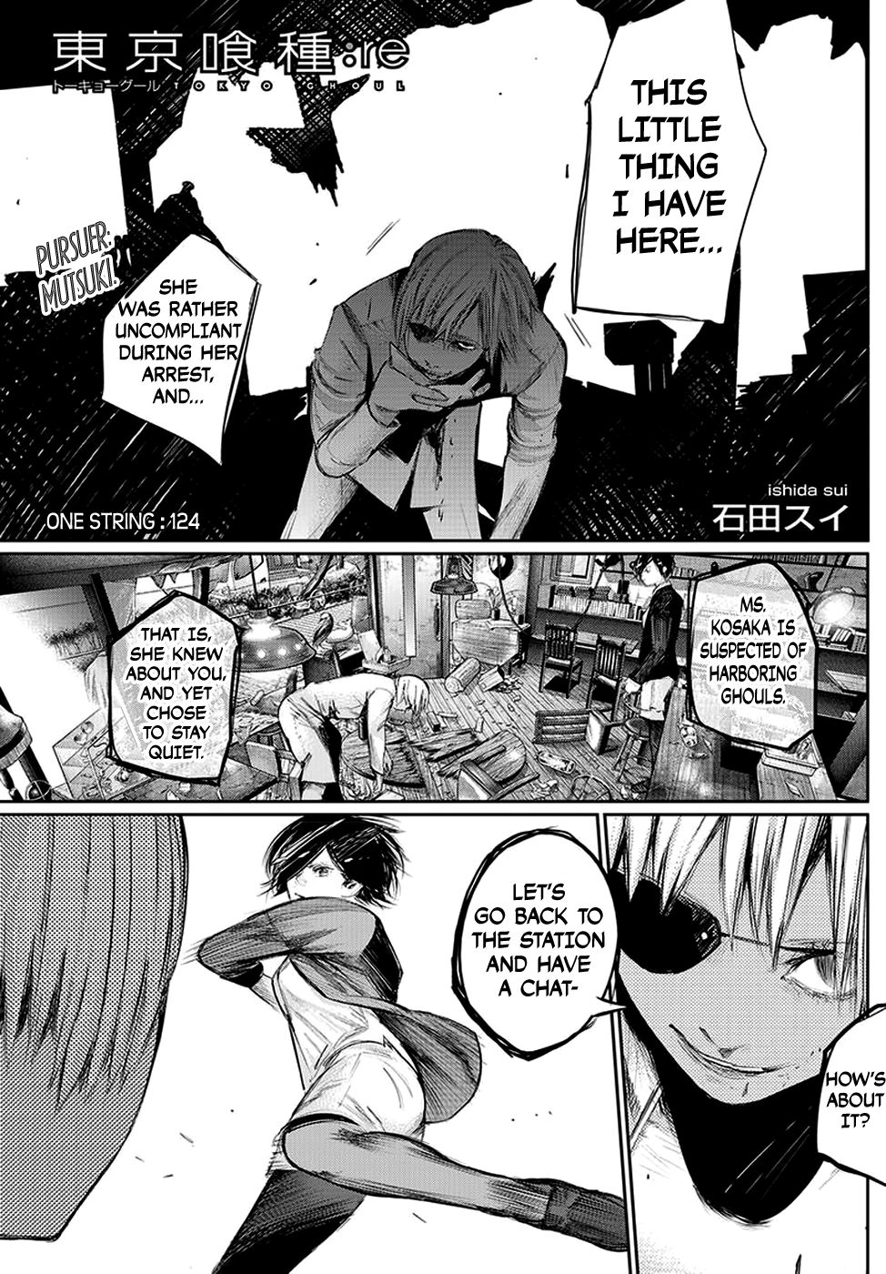 Tokyo Ghoul:re Chapter 124 1